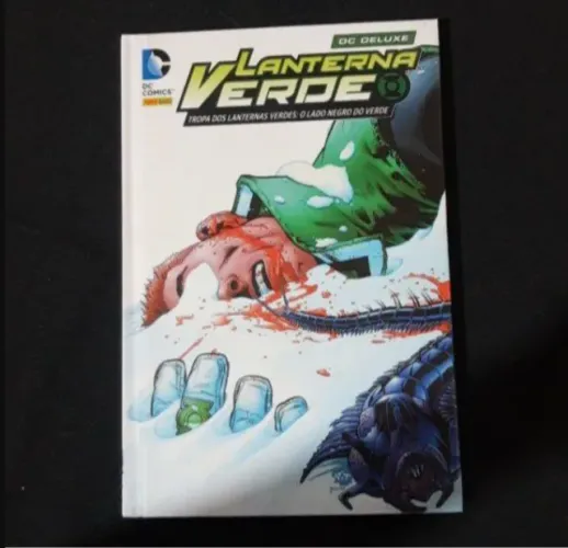 Lanterna Verde O Lado Negro do Verde HQ Dc Deluxe