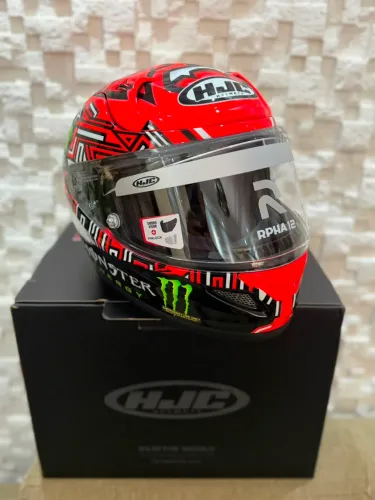Capacete HJC RPHA 12 QUARTARARO - NOVO NA CAIXA