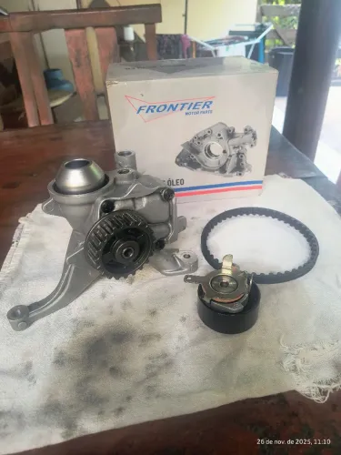 Bomba de Óleo + Kit Correia Ford Ka / New Fiesta 1.0 12v (3 Cilindros) - Usada Original