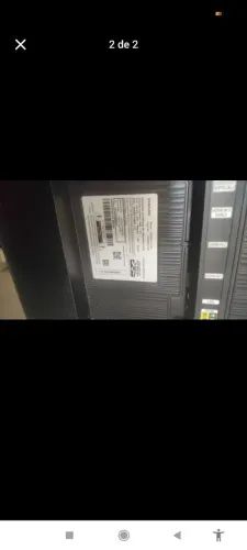 Tv Samsung 55 pol tela trincada 