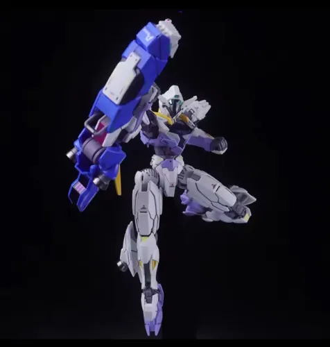 Gundam model kit robô de montar roxo
