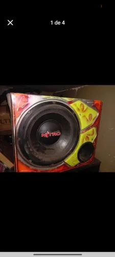 Caixa de grave funcionando perfeitamente 