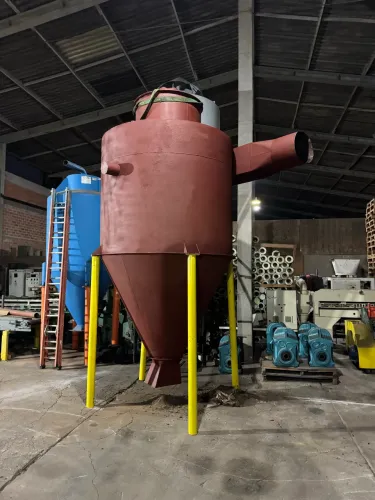 Ciclone coletor pó 