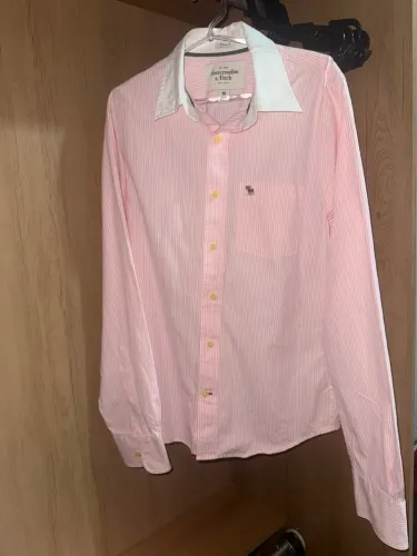 Camisa Social Abercrombie & Fitch Masculina