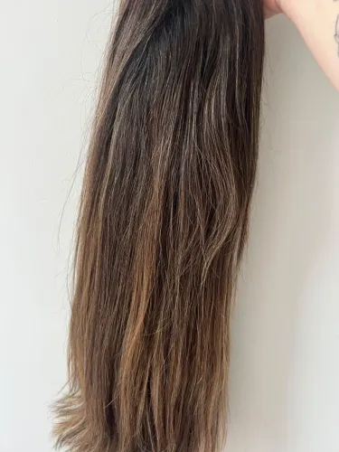 Front lace 70cm cabelo humano