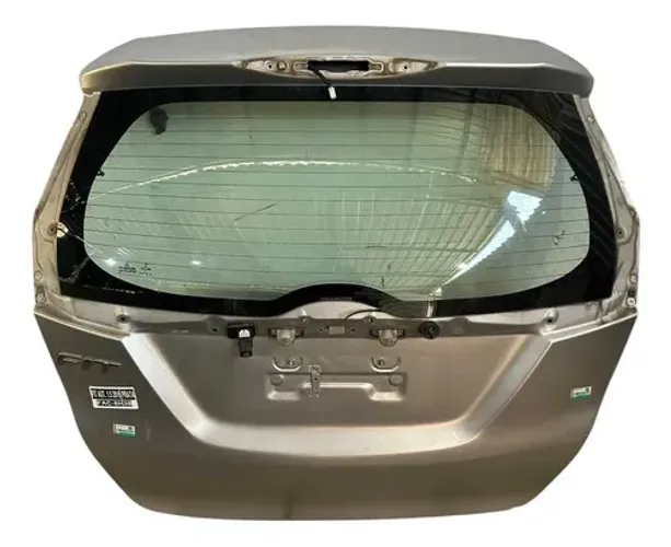 Tampa Traseira Porta Mala Honda Fit 2016 Prateado