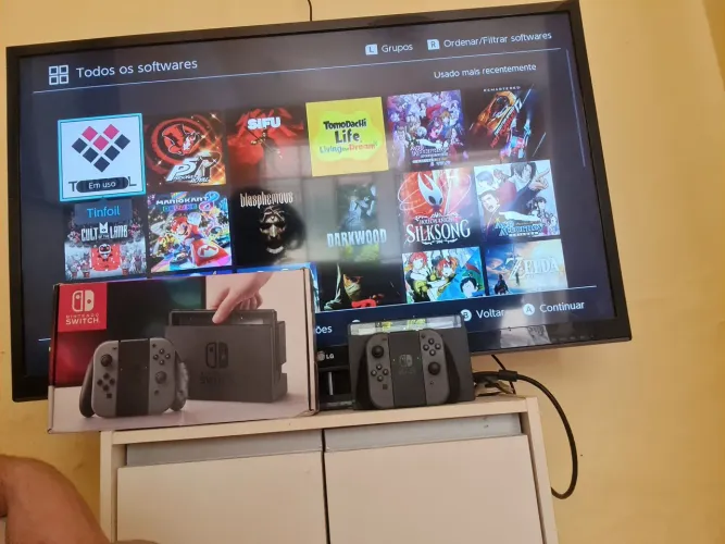 Nintendo Switch V1 Desbloqueado