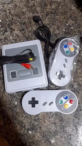 console mini nintendo 620 jogos +2 controles