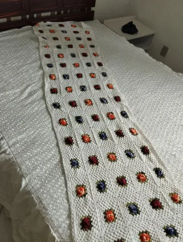 Toalha passadeira bordadas 