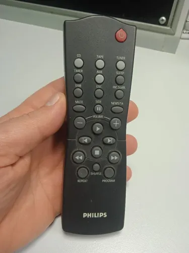 Controle remoto som Philips original funcionando