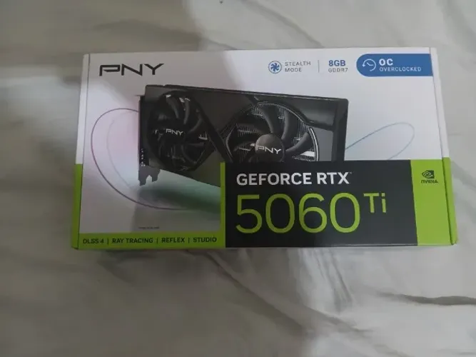 Nvidia RTX 5060 Ti 8GB PNY nova lacrada