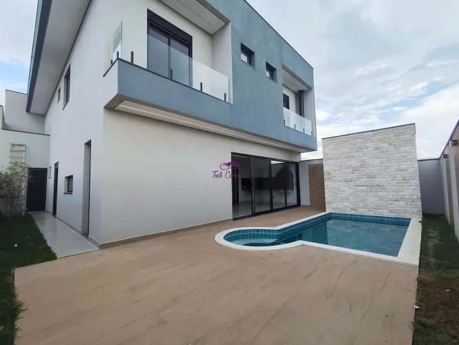 Imóvel de luxo: Casa em condomínio com 4 quartos e 4 suítes em Indaiatuba-SP, Jardim Resid