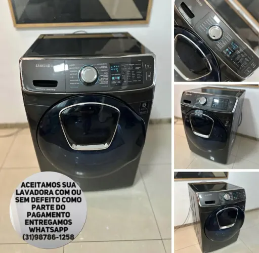 Lava e Seca 16kg c/ Wifi e Luz Interna c/ Garantia Entrego