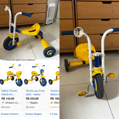 Triciclo Infantil Nathor You 3 Boy