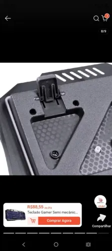 Teclado GAMER semi-MECANICO PRA SAIR HOJE