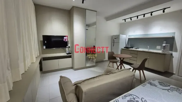 Apartamento com 1 dormitório à venda, 28 m² por R$ 430.000 - Jardim Nova Aliança Sul - Rib