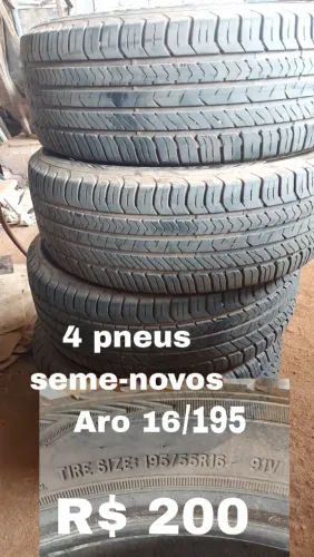 Pneus seme novos 