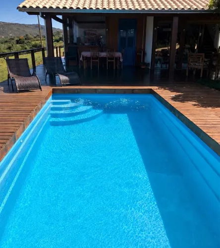 Promoção Piscina de Fibra Modelo Premium de 7,30x3.30x1.40. Direto da Fábrica!