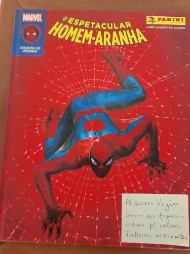 Album Homem Aranha c/figurinhas