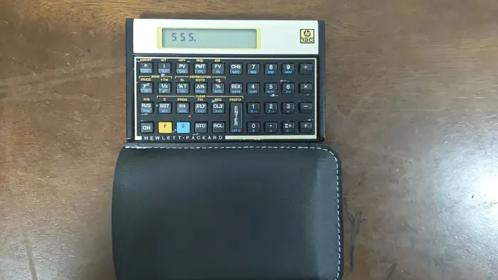 Calculadora financeira HP 12C