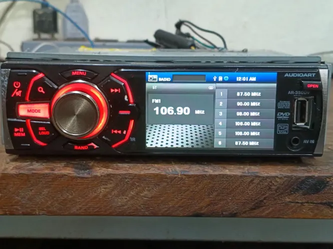 DVD Player Automotivo Audioart AR-350DV