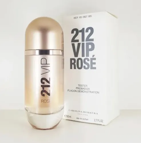 212 VIP Rosé Carolina Herrera EDP 80ml Original novo Versão Tester