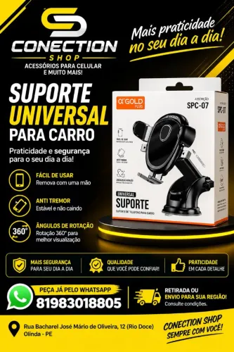 Suporte de Celular Motorista