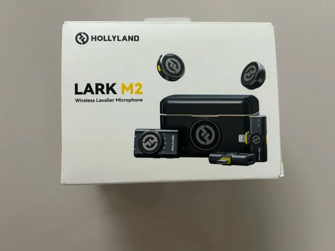 Título: Microfone Sem Fio Hollyland LARK M2 - Ótima Qualidade de Áudio