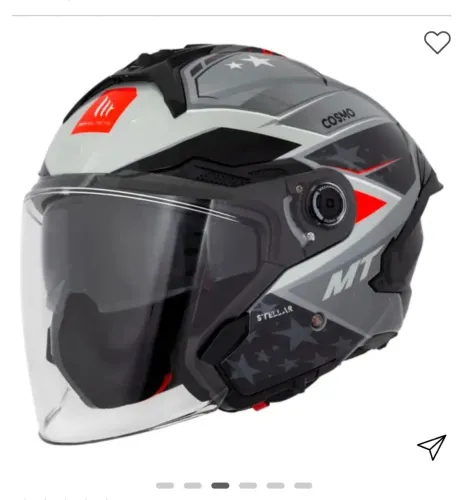 Capacete Mt Helmets Cosmo Sv Stellar C2