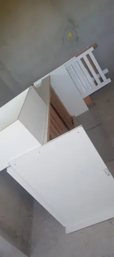 Bicama mdf branca 