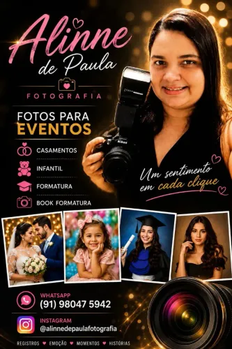 Fotógrafa eventos