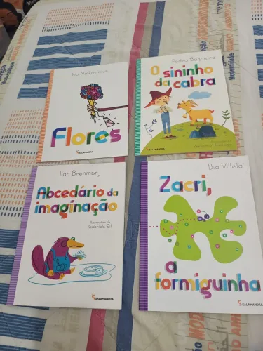 Livros paradidáticos Salamandra/ todos por 30,00