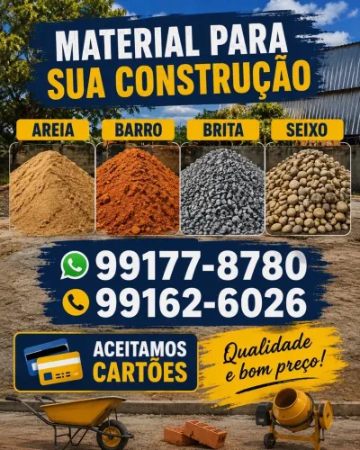 Areia-Barro-Brita-Seixo