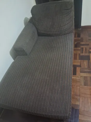 DOAÇÃO Sofá 3 lugares mais Chaise em L
