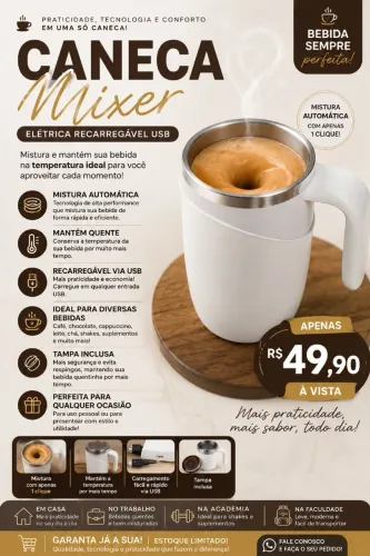 Caneca Mixer
