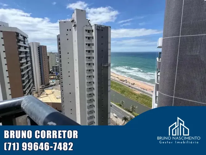 BEACH CLASS JAGUARIBE - APARTAMENTO 1 QUARTO 40M²
