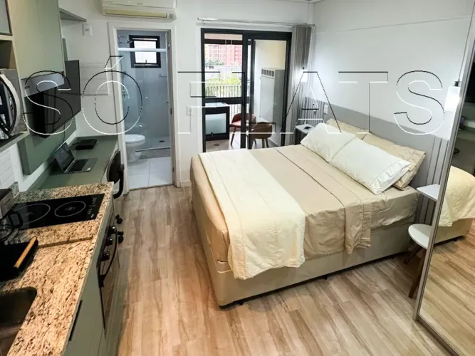 Studio moderno na Chácara Klabin com alto potencial de valorização