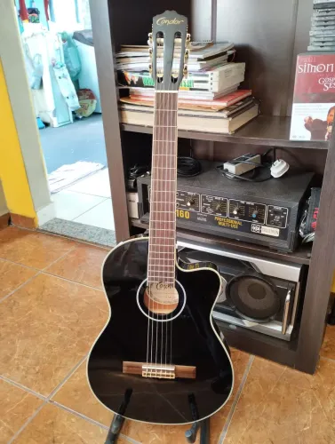 Violão Flat Condor, Cn-45, nylon eletroacústico, Super novo!