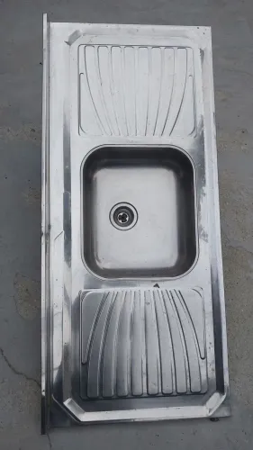 Tampo balcão de pia inox 1,20m