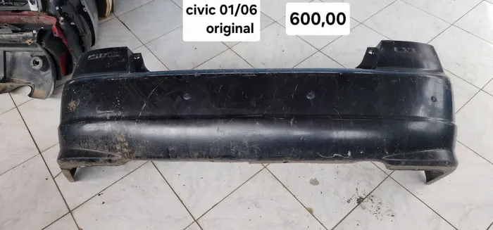 PARACHOQUE TRASEIRO HONDA CIVIC 2001 A 2006 ORIGINAL
