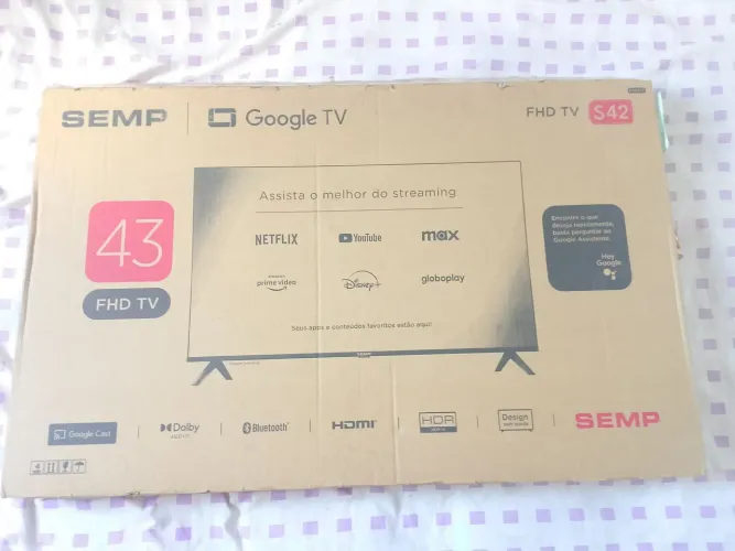 2 smartv novas para doação