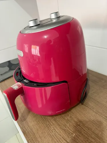 Air Fryer Philco Retrô Vermelha 3,2L - Linda e Funcionando Perfeitamente!