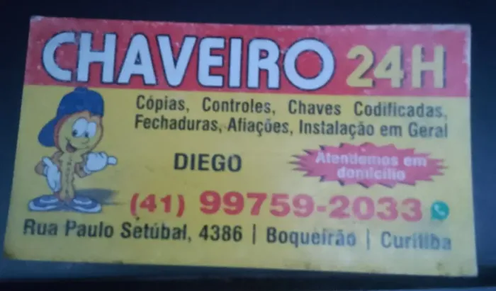 Chaveiro 24 horas
