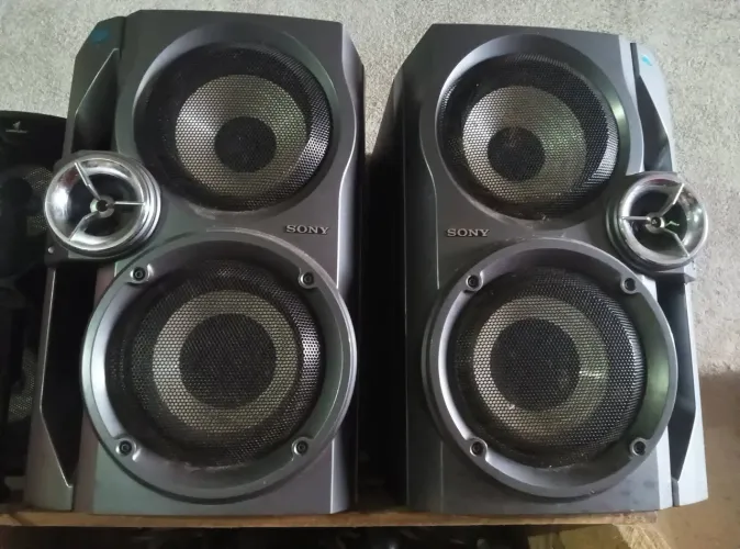 Caixas de som sony