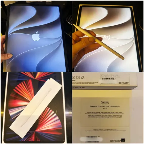 Ipad Pro 12.9 (5a geração) + Apple Pencil (2a geração)