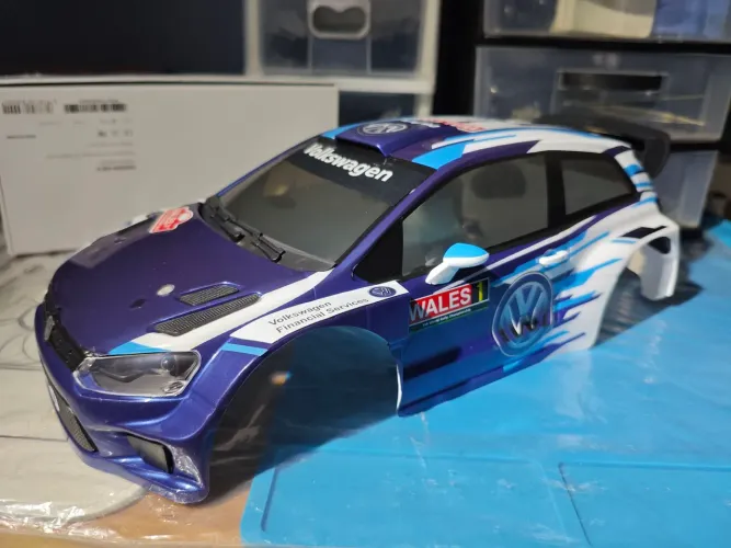 Rc Carro Corpo Body Shell MJX Hyper Go Polo Volkswagen 14304 Carcaça 1/14