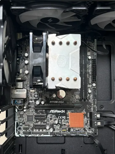 Kit i7 7700K + ASRock H110M-HG4 + Air Cooler Cooler Master