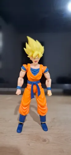 Dragon ball z Goku Super Sayajin Nível Awakening Bandai Custom