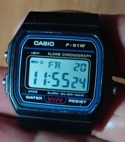 Relógio Casio digital , a prova d'água
