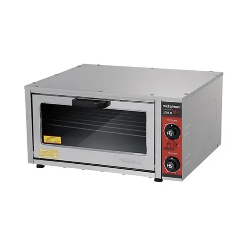 Forno Industrial 41x41 Com Pedra 1 Câmara Elétrico Metalmaq